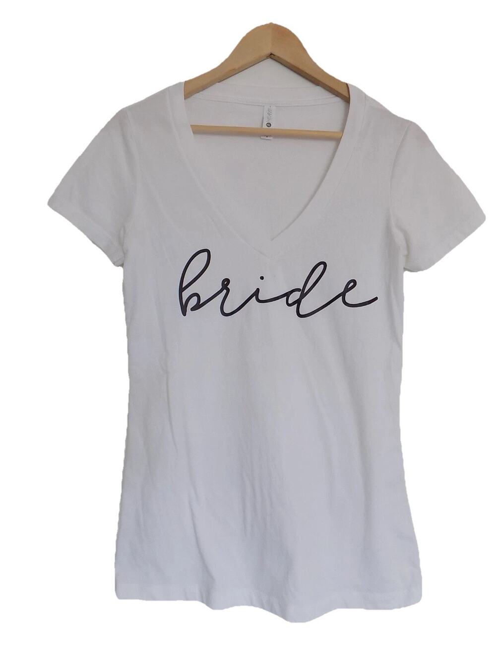 Bride t shirt tee short sleeve size Medium